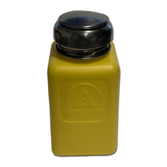 ESD-Safe Yellow Solvent Dispenser, 6 oz.