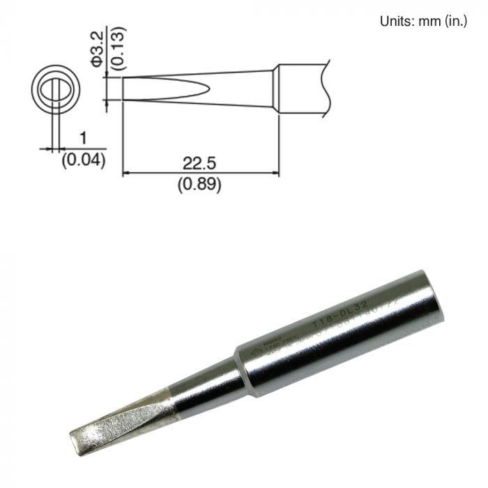 HAKKO T18-DL32 REPLACEMENT TIP